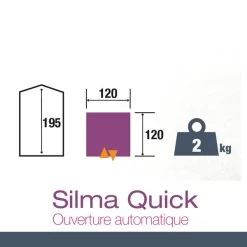 Abri Camping Trigano SILMA QUICK -Le Magasin De Camping Idéal abri camping silma quick 2