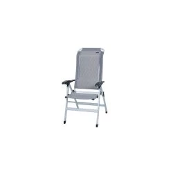 Fauteuil De Camping Alu Dossier Haut ECO Basalte