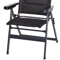 Fauteuil Camping Premium Noir -Le Magasin De Camping Idéal fauteuil premium noir 3