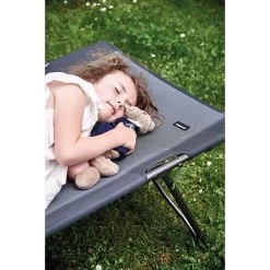 Lit De Camp Gris/noir 7 Lit De Camp Gris/noir -Le Magasin De Camping Idéal lit camp gris noir 2