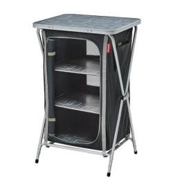 Meuble De Rangement Pliant Gris/noir