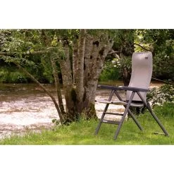 Fauteuil Camping Alu Dossier Haut SLIM Moka -Le Magasin De Camping Idéal product 14