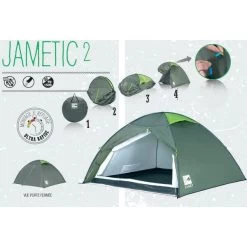 JAMETIC 2 - JAMET 20 JAMETIC 2 - JAMET -Le Magasin De Camping Idéal tente camping jamet jametic 2 8